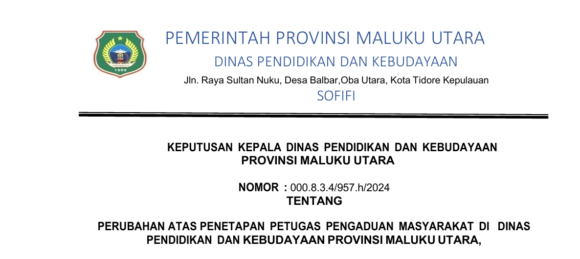 Membumikan Pembelajaran Berdiferensiasi Di Maluku Utara Melalui
                Gerakan Mt-Msk-Mpa